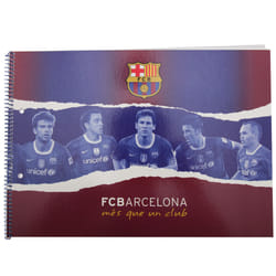FC Barcelona - Carnet de dessin (Ecarlate / Bleu)