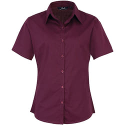 Premier - Chemisier à manches courtes - Femme (Aubergine)