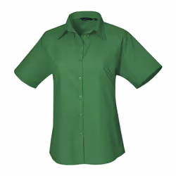 Premier - Chemisier à manches courtes - Femme (Vert émeraude)