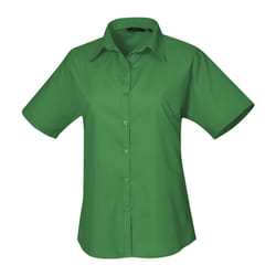 Premier - Chemisier à manches courtes - Femme (Vert émeraude)