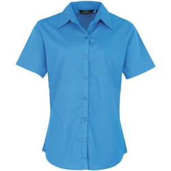 Premier - Chemisier à manches courtes - Femme (Saphir)