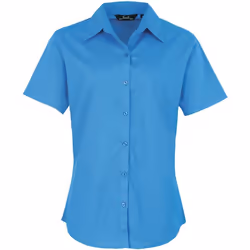 Premier - Chemisier à manches courtes - Femme (Saphir)
