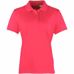 Premier Coolchecker - Polo à manches courtes - Femme (Rose)