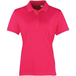 Premier Coolchecker - Polo à manches courtes - Femme (Rose)