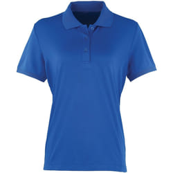 Premier Coolchecker - Polo à manches courtes - Femme (Bleu roi)