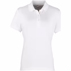 Premier Coolchecker - Polo à manches courtes - Femme (Blanc)