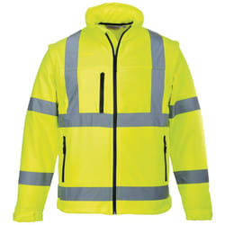 Portwest - Veste Softshell haute visibilité - Unisexe (Jaune)