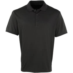 Premier - Polo COOLCHECKER - Homme (Noir)