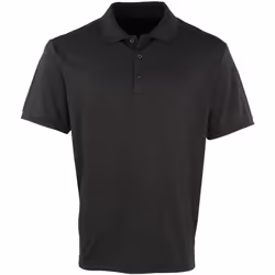 Premier - Polo COOLCHECKER - Homme (Noir)