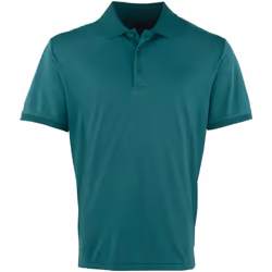Premier - Polo COOLCHECKER - Homme (Vert)