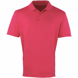Premier - Polo COOLCHECKER - Homme (Rose)