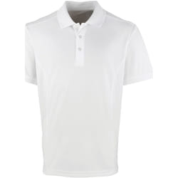 Premier - Polo COOLCHECKER - Homme (Blanc)