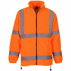 Yoko - Veste polaire haute visibilité - Homme (Orange)