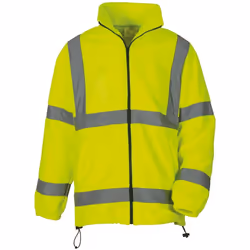 Yoko - Veste polaire haute visibilité - Homme (Jaune)