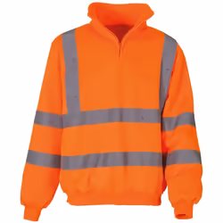 Yoko - Sweatshirt haute visibilité - Homme (Orange)