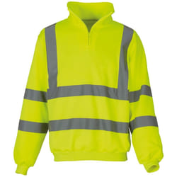 Yoko - Sweatshirt haute visibilité - Homme (Jaune)