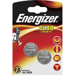 Energizer CR2430 Batterie à usage unique Lithium