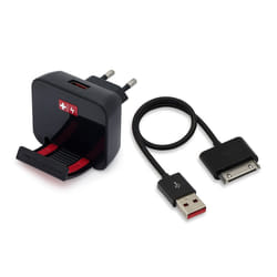 SWISS CHARGER SCH20011 chargeur d'appareils mobiles Téléphone portable, MP3, Tablette Noir Secteur Intérieure
