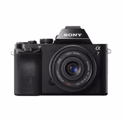 Sony ILCE-7K, 24,3 MP, 6000 x 4000 pixels, CMOS, Full HD, 416 g, Noir
