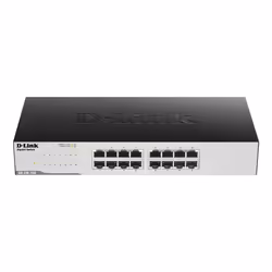 D-Link GO-SW-16G, Non-géré, Gigabit Ethernet (10/100/1000), Full duplex