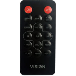 Vision SB-1900P RC télécommande Barre de son Appuyez sur les boutons