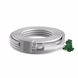 Vision TC2 10MVGA, 5 m, VGA (D-Sub), Blanc, Nickel, Mâle