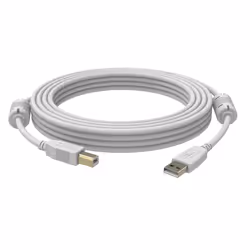 Vision 3m USB 2.0, 3 m, USB A, USB B, USB 2.0, Mâle/Mâle, Blanc