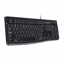 Logitech Keyboard K120 for Business clavier USB QWERTY Espagnole Noir
