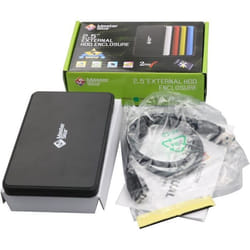 Disque dur externe - MasterStor - 120 Go - USB 3.0 - Ultra slim - Noir