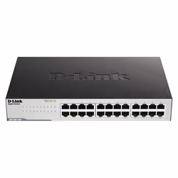 D-Link GO-SW-24G commutateur réseau Non-géré Gigabit Ethernet (10/100/1000) Noir