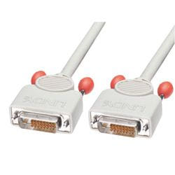 Lindy DVI-D Dual Link DVI Lead, 10m câble DVI Gris