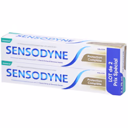 Sensodyne Dentifrice Protection Complète Lot de 2 x 75ml