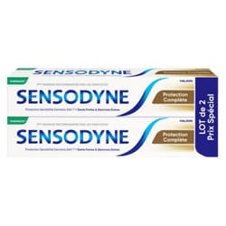 Sensodyne Protection Complète Dentifrice Lot de 2 x 75 ml