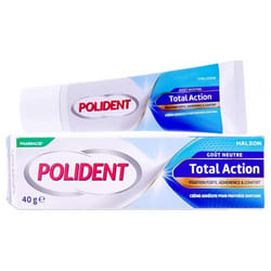 Polident Corega Total Action Crème Adhésive pour Prothèse Dentaire 40 g