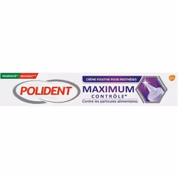 Polident Crème Fixative Maximum Contrôle 70g