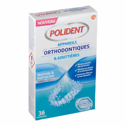 Polident Appareils Orthodontiques et Gouttières 36 comprimés