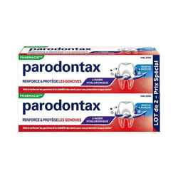 Dentifrice - PARODONTAX - Renforce & Protège - Menthe Fraîche - 75 ml - Blancheur