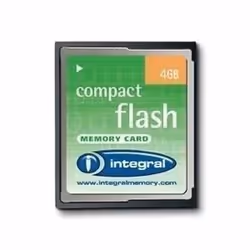 Integral 4GB CompactFlash Card, 4 Go, CFast, Vert
