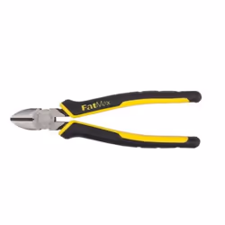 Stanley FatMax Pince Coupante Diagonale, Pince diagonale, Noir, Jaune, 200 mm
