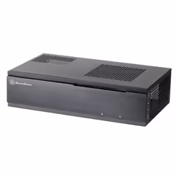 Silverstone SST-ML06B, PC, Noir, Mini-ITX, Aluminium, Acier, 80 mm, 120 mm