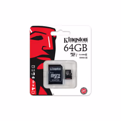 Kingston Technology microSDXC Class 10 UHS-I Card 64 GB 64 Go Classe 10 - Vue supplémentaire 4