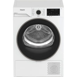 Sèche-linge pompe à chaleur HOTPOINT CHD84MWBSEE - 8 kg - Induction - L60cm - Classe C - Blanc