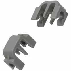 Clips fixation panier (X2) pour lave-vaisselle BOSCH, SIEMENS, NEFF, GAGGENAU, CONSTRUCTA, BALAY, WHIRLPOOL, JUNKER, BAUKNECH ...