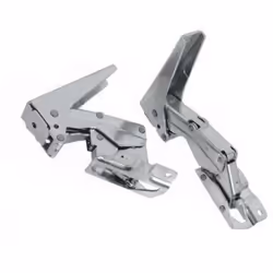 Jeu de 2 charnières compatible compatible pour réfrigérateur, congélateur WHIRLPOOL, BAUKNECHT, IGNIS, IKEA WHIRLPOOL, FAGOR  ...
