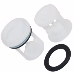 Bouchon / filtre de pompe de vidange d'origine pour lave-linge WHIRLPOOL, BAUKNECHT, ARISTON HOTPOINT, INDESIT, SCHOLTES, PRI ...