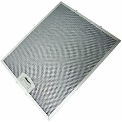 Filtre métal 257X318mm (C00268543, 49010998) Hotte ariston hotpoint, candy, essentiel b Indesit proline, sogelux, tecnowind, valberg