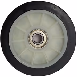 Patin roue avant compatible pour sèche-linge BEKO, ESSENTIEL, CONTINENTAL EDISON, ALTUS, FAR, LISTO, OCEANIC 2969900200, 2987 ...