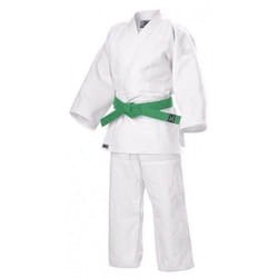 Kimono de judo - Mizuno - Hayato Adulte - Blanc - Manches longues - 100% coton