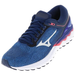 Chaussures running Wave Rider - Mizuno - Skyrise running xpop h - Bleu moyen - Drop 10 mm - Genre Mixte