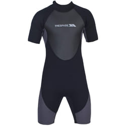 Trespass Scuba - Combinaison courte de plongée 3mm - Homme - Taille M (Noir)